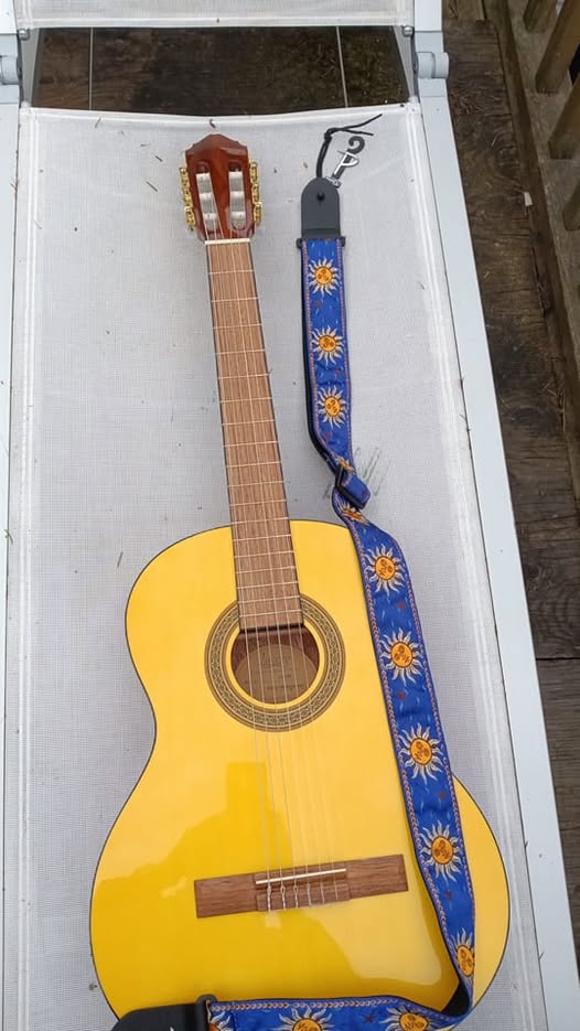 Guitar donated by Guitars 4 Charity